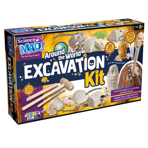 Science mad world excavation - mad,