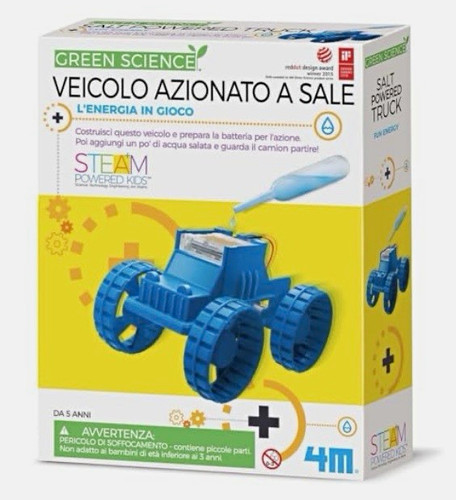Green science steam salt - science,