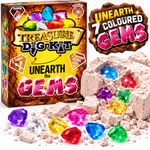 Treasure dig kit unearth - treasure,