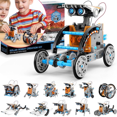 Stem solar robot - toy, 12-in-1