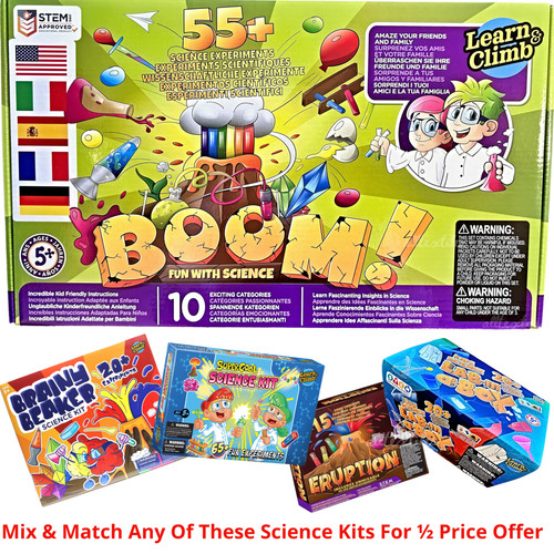 Boom learn climb - climb, science