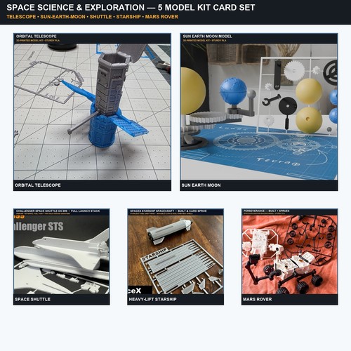 Space science model - science, kit