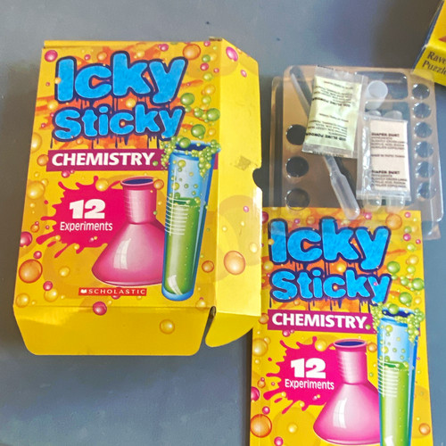 Scholastic icky sticky - icky,