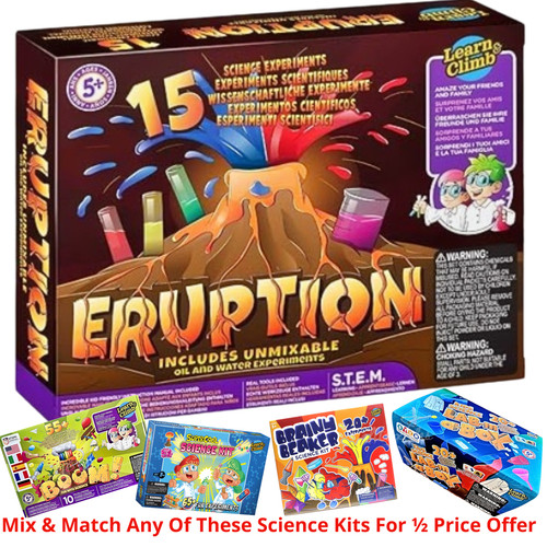Erupting volcano kit - erupting,