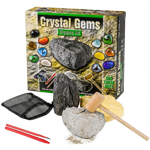 Crystal digging kit for kids - kit,