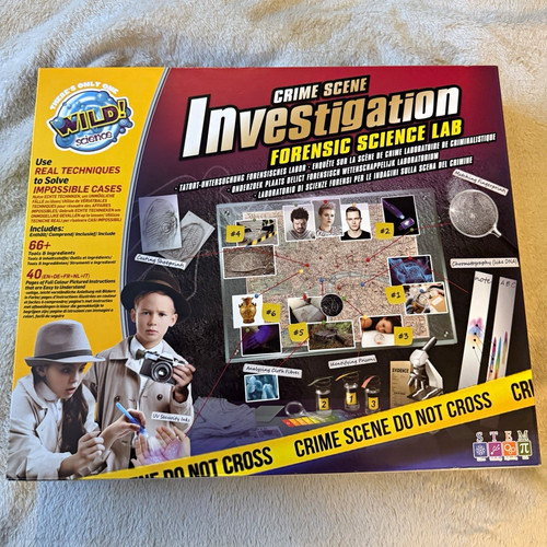 Wild science crime scene - science,