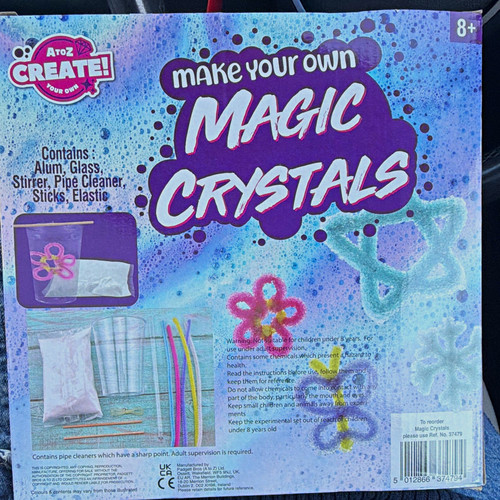 Create magic crystals - to, z